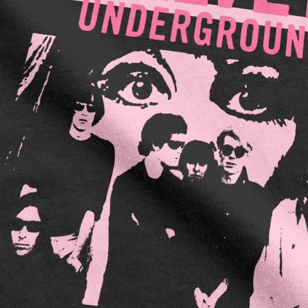 The Velvet Underground T Shirt Men Cotton Funny T-Shirts Crewneck Tees Short Sleeve Clothes Gift Idea