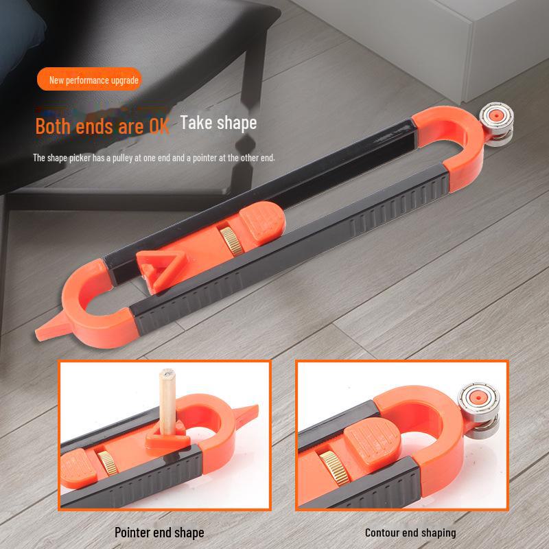 Инструмент для измерения контура и профиля формы - линейка для деревообработки и нестандартной дуги