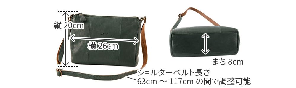 Сумка через плечо из натуральной кожи черного цвета [Dakota] женская DA-1034431-10