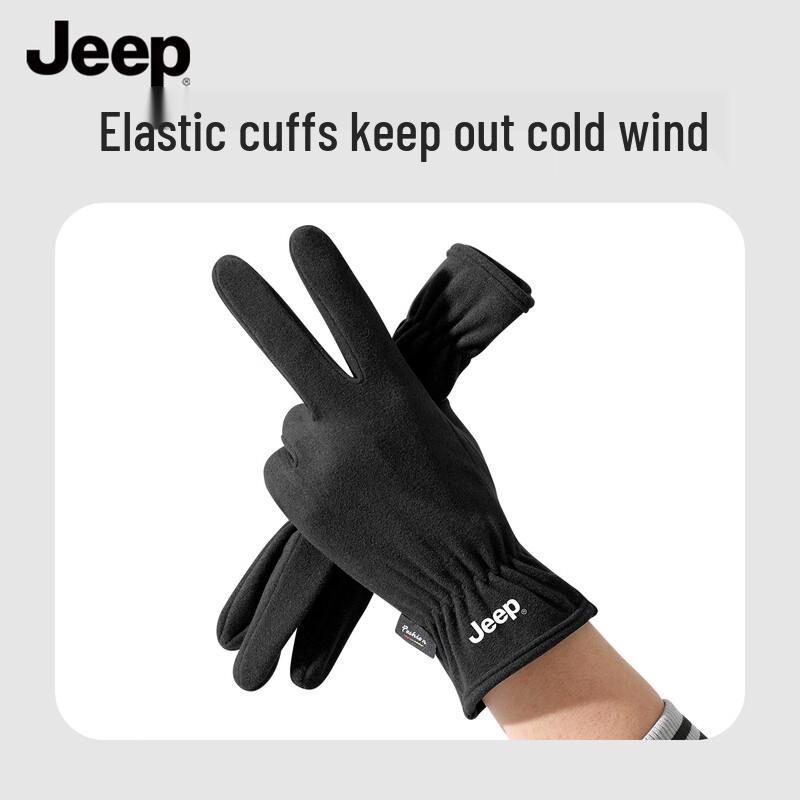 Jeep Мужские зимние перчатки для сенсорных экранов