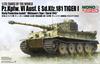 PLATZ Scale Tanks of the World World War II German Tiger I Early SS 1st Tank 13th Kursk 1943 Plastic Model Kit MD006 1/35 Model, Regiment, Company,