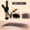 Eyebrow Dye Red Wine Bottle Tear Eyebrow Gel Natural Makeup Waterproof, Perspirant Resistant Long-lasting Non-smudging Natural Student Cosmetics