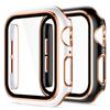 Чехол для Apple Watch 45мм 41мм 44мм 40мм 42мм аксессуары Защитное стекло для экрана iWatch series 9 7 8 5 6 SE 3 4