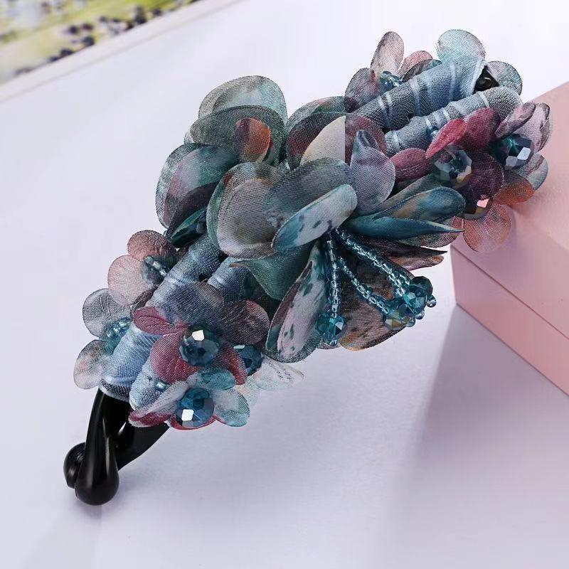 Нескользящая простая изящная заколка для волос с вертикальным зажимом Зажим для хвоста Верхний зажим Зажим-поворот Зажим-банан