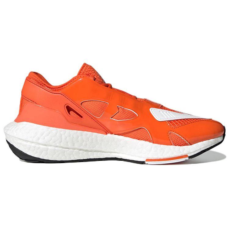 Stella McCartney X Adidas ULT Амортизирующий Патентная Ткань Кожа Нескользящие Износостойкие Кроссовки с Низким Верхом для Бега Женские Кроссовки Оранжевый GX9865