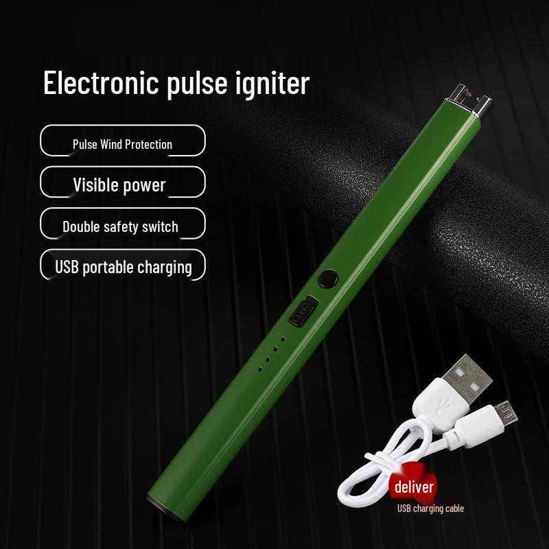 Перезаряжаемая ветрозащитная электродуговая зажигалка для кухни и барбекю на открытом воздухе.