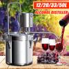 12/20/33/50L Home DIY Distiller Moonshine Alcohol Stainless Copper Boiler Alcohol Whisky Water Wine Essential Oil Brewing Kit