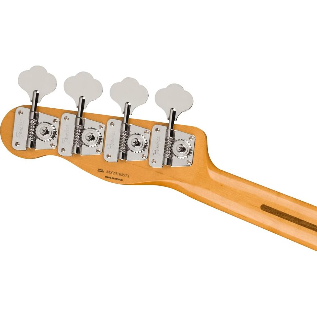 Fender II Клен Винтаж с Мягким Кейсом Vintera® '70s Telecaster® Bass, Накладка на Гриф, Белый,