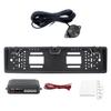 Eu Europe Car License Plate Frame Car Parking Sensor Kit