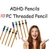 Карандаш с резьбой для СДВГ, Карандаш с резьбой и гайкой