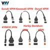 Мотоцикл OBD 16-контактный 3-контактный разъем для диагностического адаптера KYMCO, кабельный разъем для Ducati/Harley, автомобильный кабель, разъем OBDII