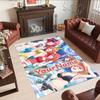 Quintessential Quintuplets Customize Your Name Carpet Perfect for Bedrooms Decorate room Balcony Kitchen Anti-slip Rug Office home decor
