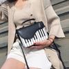 Cute Piano Pattern Shoulder Crossbody Bag PU Leather for Women Mobile Phone New