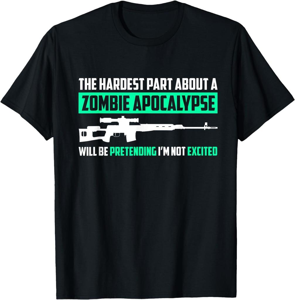 The Hardest Part About a Zombie Apocalypse Funny T T- Unisex T-Shirt