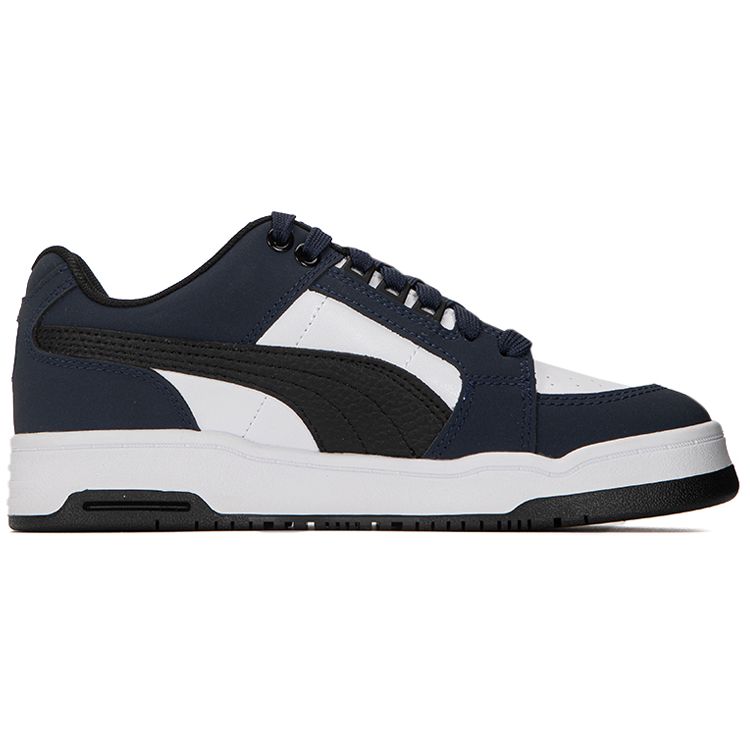 Puma Slipstream Lo Block - Кроссовки унисекс White Parisian Night Синий 385643-01