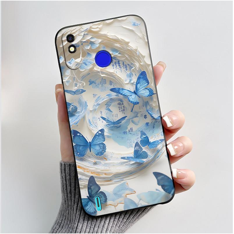 Милый Чехол Для Tecno Spark 4 Lite/POP 3PLUS Чехол Capa Печатный Корпус Защитная Крышка Мягкий Силикон Мультяшный Корпус Телефона Fundas