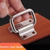 Folding Cabinet Drawer Handle Stainless Steel Handle Wooden Box Handle Durable Simple Door Handle