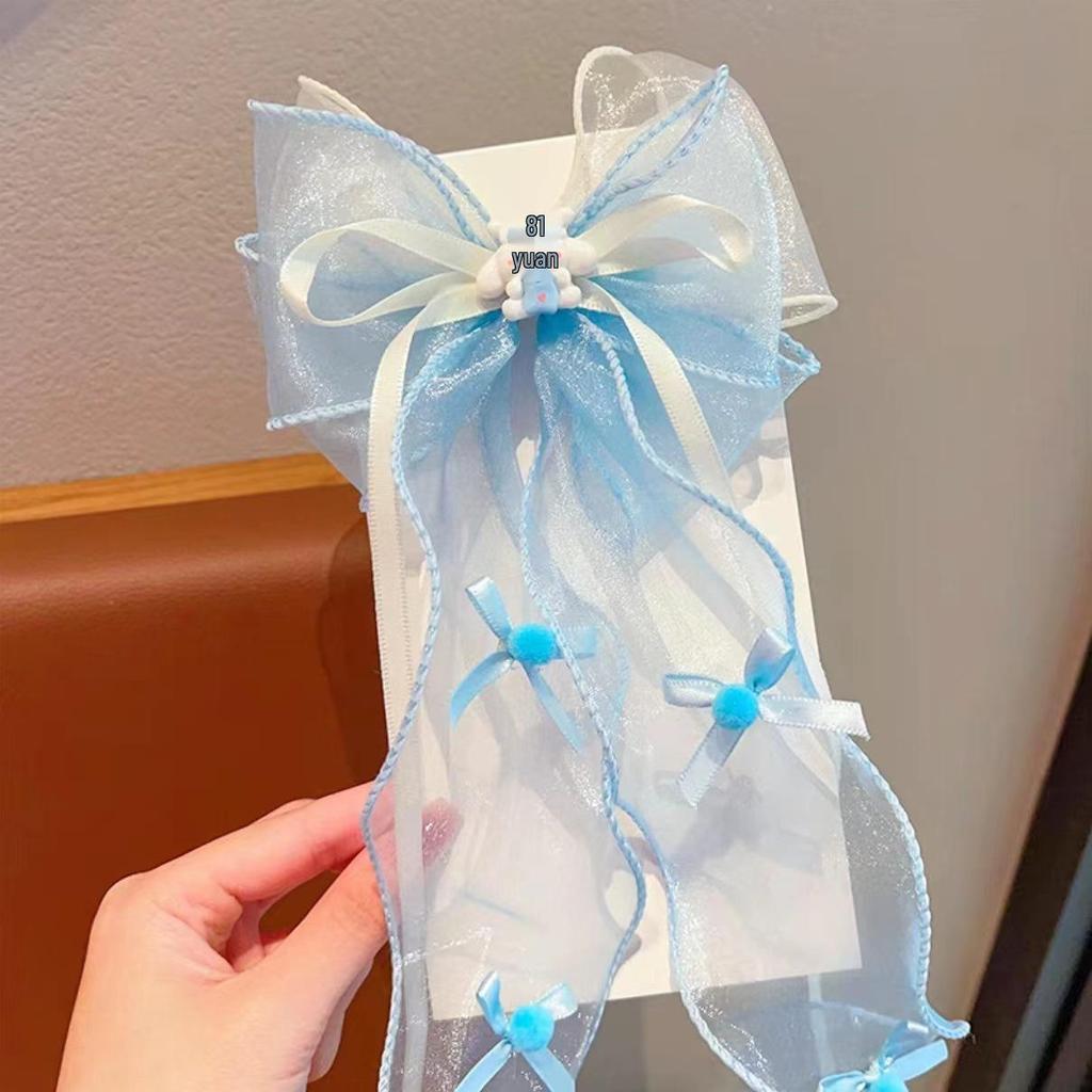 Заколка для волос с бантом Куроми: Милый Мультяшный Стример для Девочек - Детские Аксессуары 2025