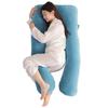 In Sleep Labo Body 140 X 80 Nursing Pregnancy Body Pressure Premium Velor Cover 200g of Refill Cotton Included [Authentic Product/Made Japan] Pillow,