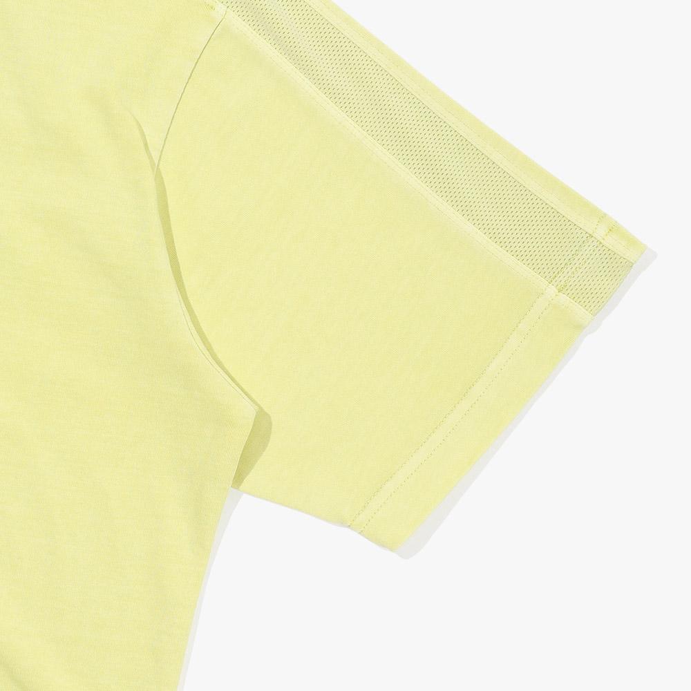 diadora Equip Washed Short Sleeve T-Shirt Lime