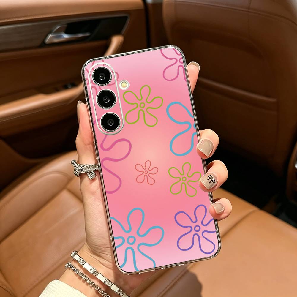 Comedy Animation- SpongeBob-S- SquarePants Phone Case For Samsung Galaxy A71,A70,A52,A51,A40,A30 Transparent Cover