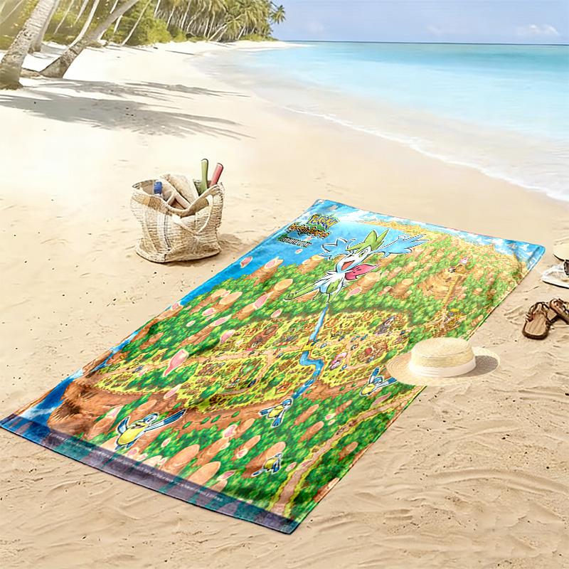 Whimsical Creature Collection beach towel Outdoor camping beach quickdrying swim towel seaside swim beach Comfort beach towel