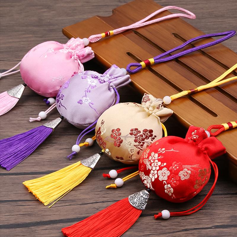 1шт ароматический саше пустой саше подвесной орнамент вышивка ручная кладь автомобиль подвеска украшение средство от комаров лаванда