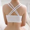 Корейская мода Бретели для бюстгальтера Закрытая грудь Девушка Спина Крест Нижняя майка EMA