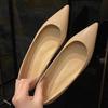 Spring 2025 New Design Sense Niche Pointed Head Light Mouth Flat Shoes French Bag Head Nude Non-slip Single Shoes