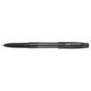 Pilot Oil-based Ballpoint Pen, Super Grip G, Cap Type, 1.6mm, Super Thick, Black Shaft, Black Core, BSGC-10BB-BB, Set of 10