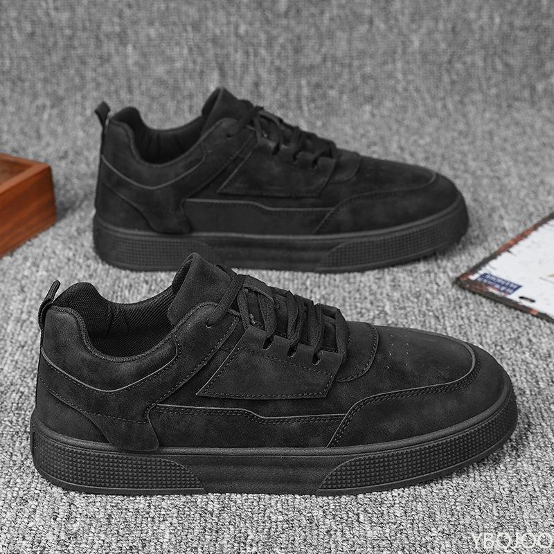 Мужская обувь весна осень толстая подошва увеличивающая рост модная обувь для повседневного спорта простая удобная нескользящая обувь для скейтборда