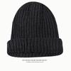 Large Version Wool Hat Women's Autumn and Winter Big Head Circumference Loose Knitted Hat Showing a Small Face Warm Versatile Cold Hat Stacking Hat