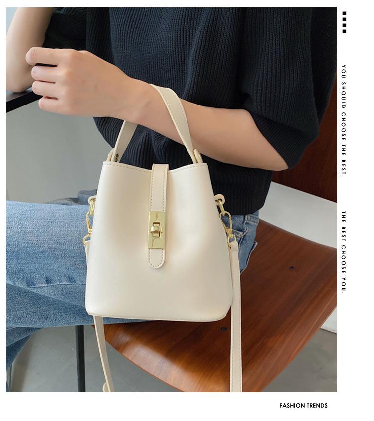 Трендовая женская сумка-ведро высокого класса 2025: Летняя мода Сумка кроссбоди и на плечо