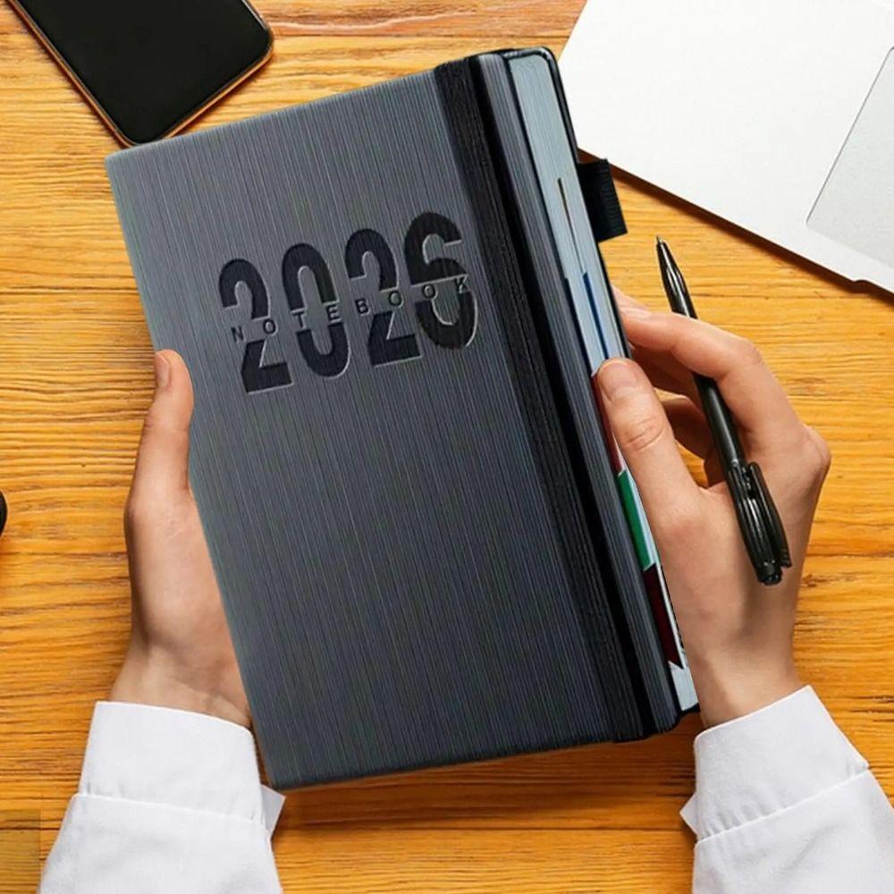 English a5 Agenda Planning Notebook 12 Months 365 Days Efficiency Notebook  Business