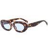  New Oval Women Fashion Sunglasses Shades UV400 Retro Punk Rivets Men Sun Glasses
