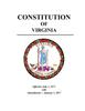 Книга Constitution of Virginia - Effective July 1, 1971 with Amendments - January 1, 2017