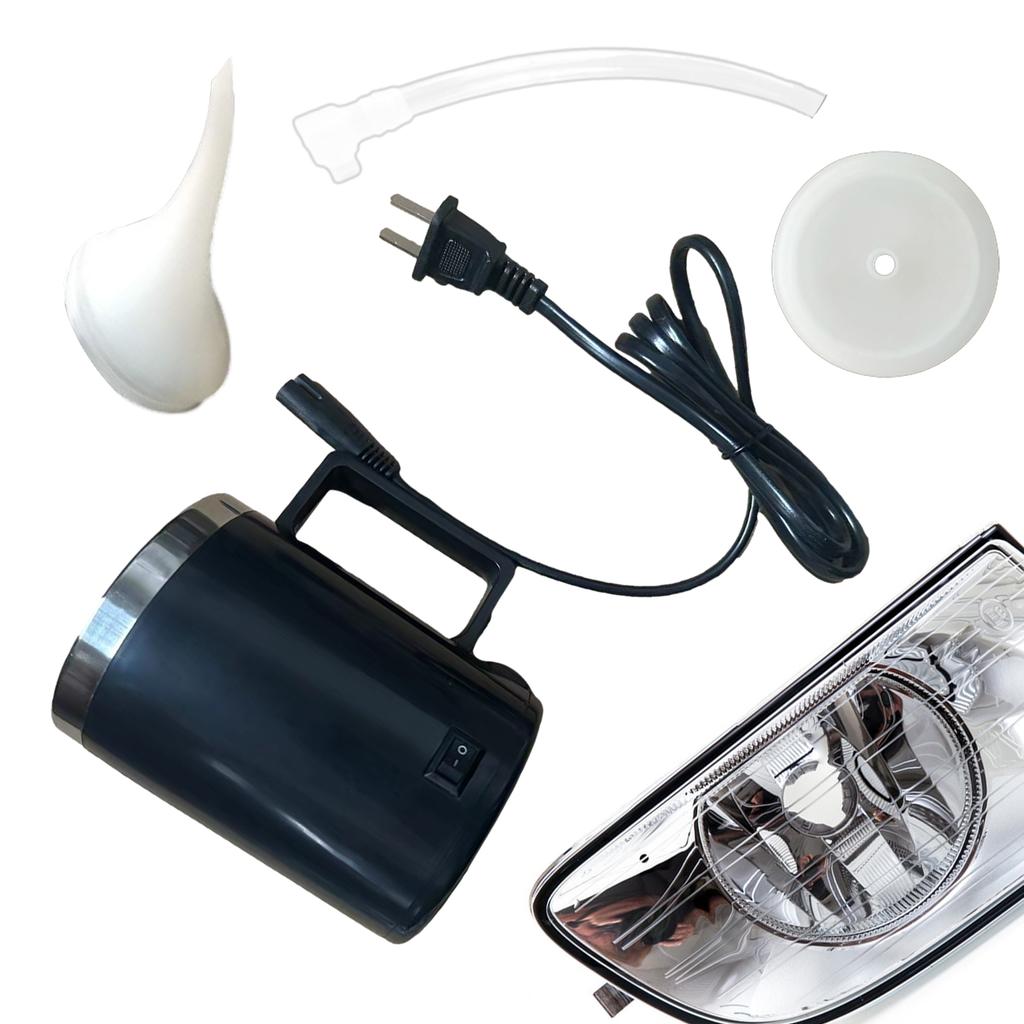 Car Headlights Renovation Polishing Kit Heating Atomizing Cup Car Headlight Polish Repair Tool Auto Headlight Restoration Kits