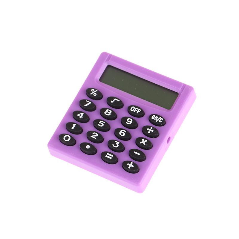 Personalized Mini Candy Color School Office Electronics Creative Calculator Pocket Boutique Stationery Small Square Calculator