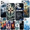 Чехол для телефона с Библией Иисуса для iPhone 13 12 Mini 11 Pro Max XS XR X SE 7 8 Plus 5S 5 6S 6 Подарок Печатная крышка Fundas