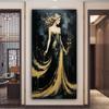 Абстрактная Женщина Большой Размер Алмазная Живопись Фэнтези Девочка DIY Полный Квадрат Круглый Алмаз Стразы Вышивка Мозаика Наборы для Вышивания Крестиком