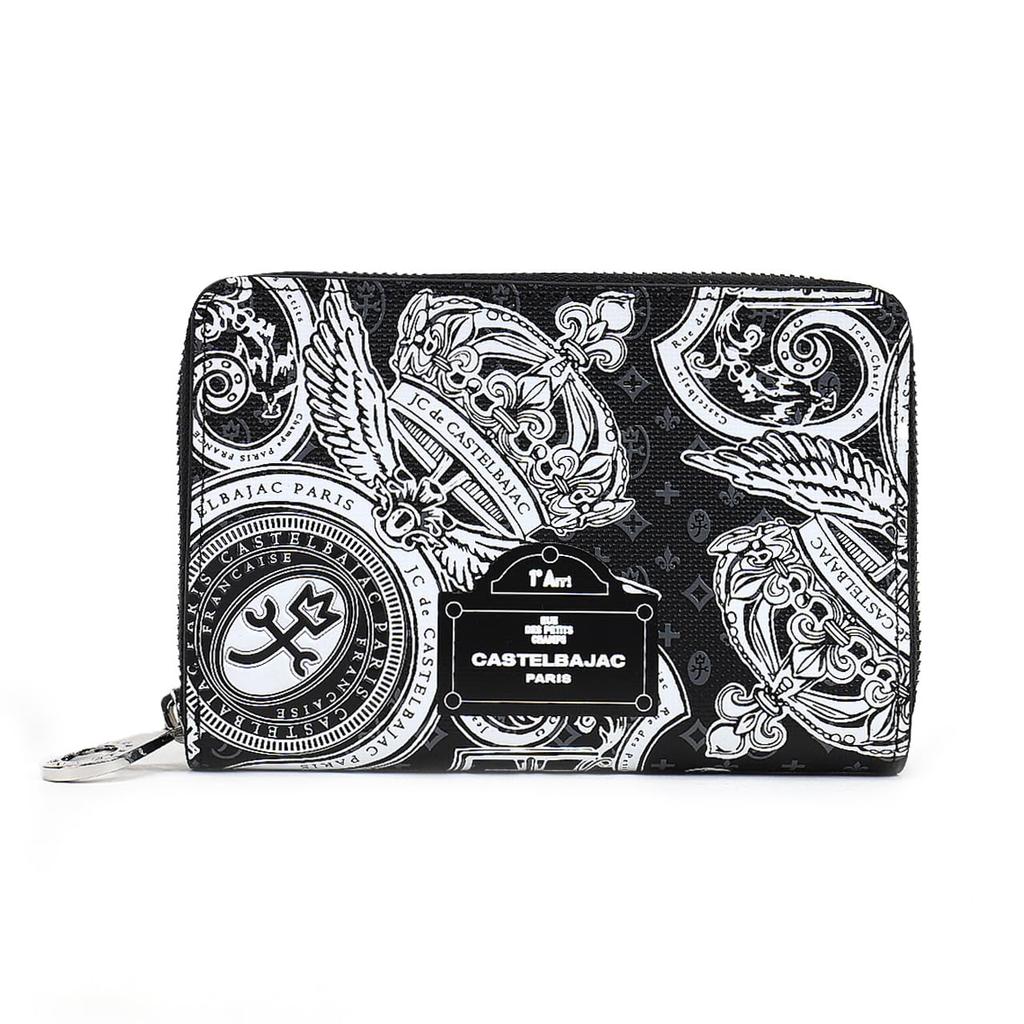 CASTELBAJAC Маленький кошелек Versa с двойным сложением на молнии, зеленый, 067622