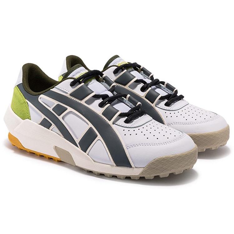Onitsuka Tiger Big Logo Trainer 'White Grey Green' Men's 1183B766-100