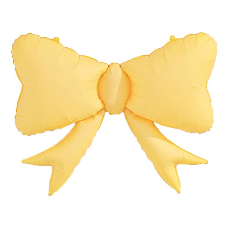 1 шт. новый цветной бант из алюминиевой пленки, воздушный шар, подходящий для празднования дня рождения, вечеринки, домашнего фона, украшения