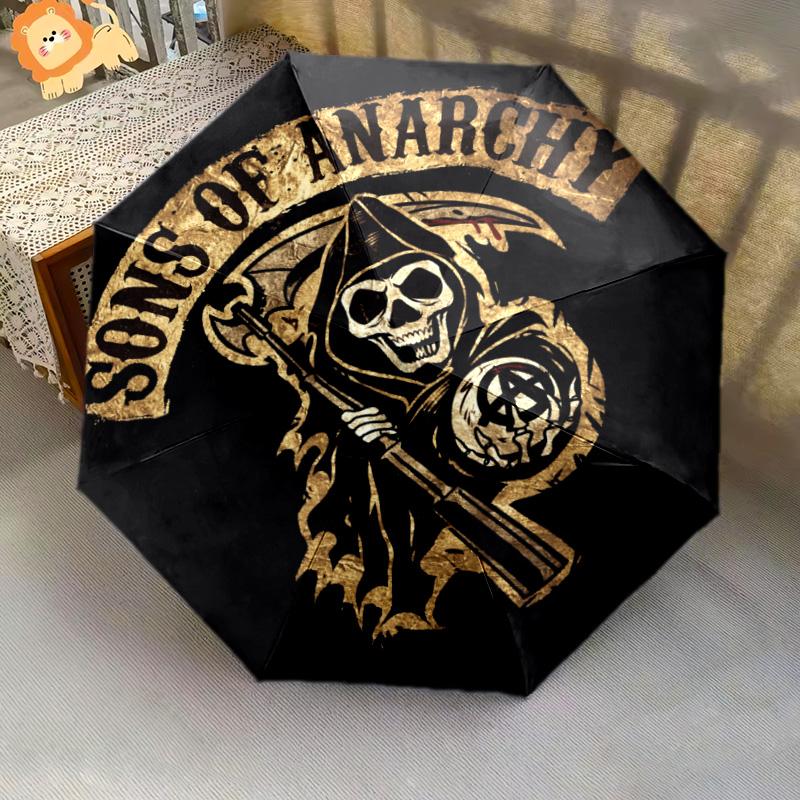 Reaper's Reign: Anarchy Unleashed Folding umbrella Umbrella Portable Sun umbrella light Umbrella