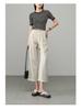 Yalida Linen Casual Wide Leg Pants for Women
