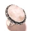 Rainbow Moonstone Gemstone Ring Handmade Anniversary Gift Jewelry 8.50" S4t90