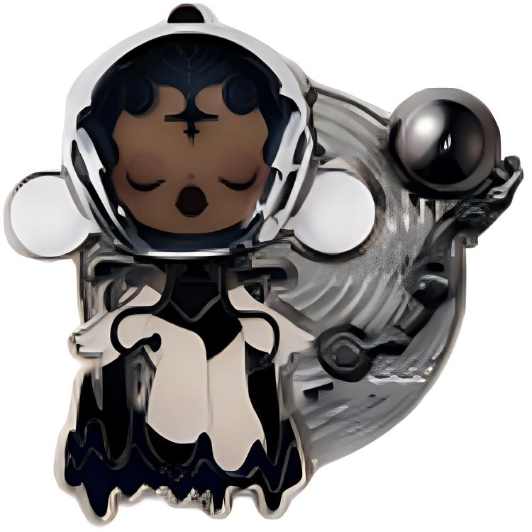 POP MART Skullpanda Коллекция Звуков Магниты на Холодильник Мистери Боксы, Один Мистери Бокс