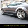 18-22 Ford Mustang GT3 Комплект широкого кузова: Расширители арок и боковые юбки