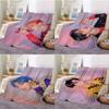 Персонаж БТС Принт Коралловый Флис Диван Кондиционер Одеяло Украшение Диван