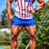 Muscleguys Брендовые шорты для фитнеса, мужские, новые летние, для бодибилдинга, для спортзалов, шорты для бега, для тренировок, спортивные шорты, уличная одежда, спортивные штаны